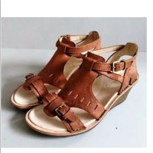 Merrill Sirah Wedge Sandals